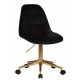 Офисное кресло для персонала DOBRIN DIANA (чёрный велюр (MJ9-101))0