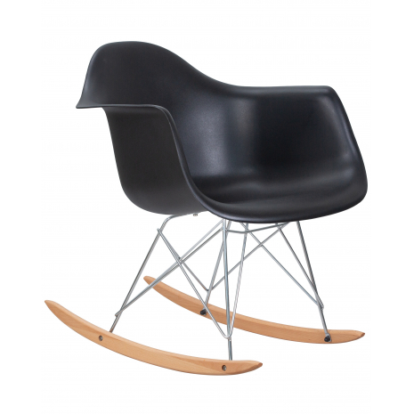 Кресло-качалка DOBRIN DAW ROCK (цвет черный)1