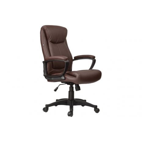 Кресло офисное BRABIX "Enter EX-511", экокожа, коричневое, 5311630
