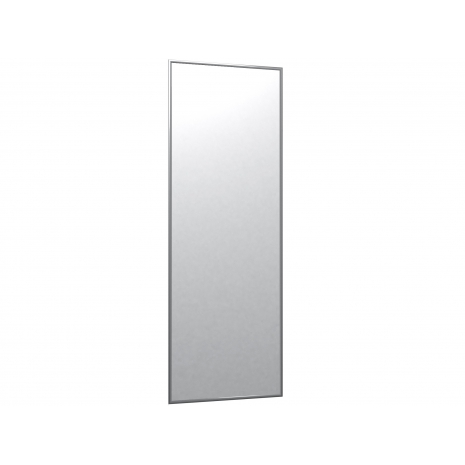 Зеркало настенное в раме Сельетта-5, глянец серебро (1500х500х9)0