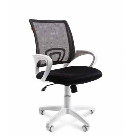 Офисное кресло Chairman    696    Россия    белый пластик TW-11/TW-01  черный0
