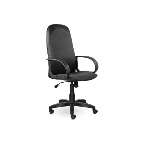 Кресло офисное BRABIX "Praktik EX-279", ткань JP/кожзам, серое, 5320200