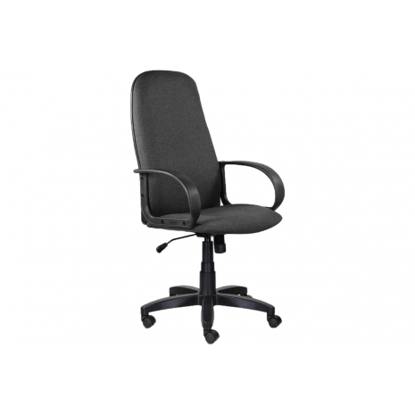 Кресло офисное BRABIX "Praktik EX-279", ткань/кожзам, серое, 5320180