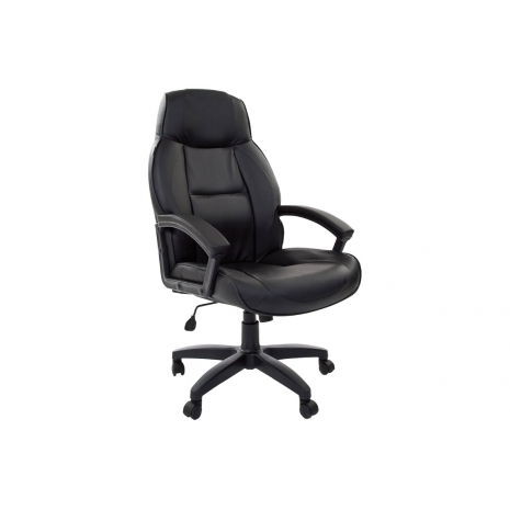 Кресло офисное BRABIX "Formula EX-537", экокожа, черное, 5313880
