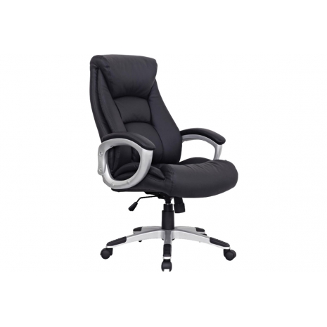 Кресло из натуральной кожи BRABIX "Grand EX-500", черное, 5308610