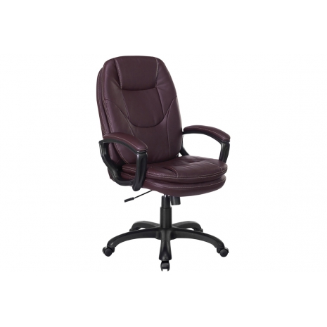 Кресло офисное BRABIX PREMIUM "Trend EX-568", экокожа, коричневое, 5321010