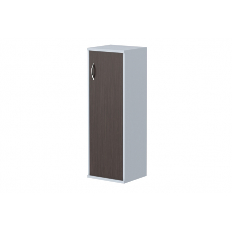 Шкаф колонка с глухой дверью СУ-2.3(R) Венге Магия/Металлик 406*365*1200 IMAGO0