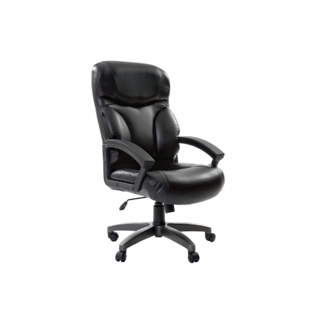 Кресло офисное BRABIX "Vector EX-559", экокожа "премиум", черное, 5313850
