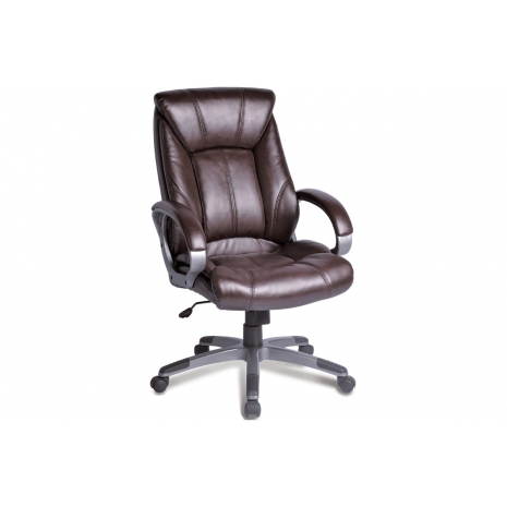 Кресло офисное BRABIX "Maestro EX-506", экокожа, коричневое, 5308780