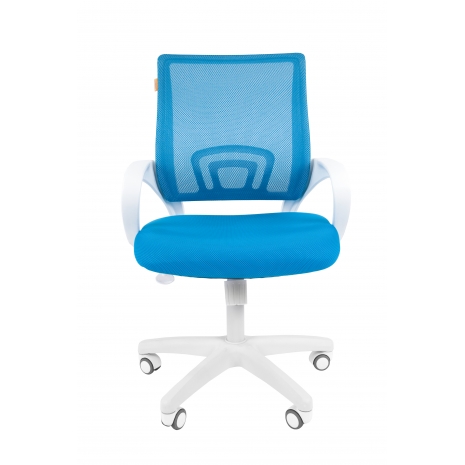 Офисное кресло Chairman    696    Россия    белый пластик TW голубой0